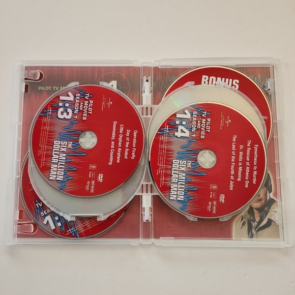 The Six Million Dollar Man: Pilot TV Show Movies and Season 1 (DVD, 1974) - Picture 5 of 5